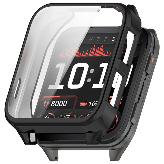 2w1 Etui z Osłoną na ekran do Garmin Venu X1, Czarne