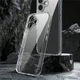 Etui do iPhone 17, z ochroną aparatu, przezroczyste