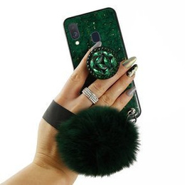 Etui Epoxy Gold Samsung Galaxy A40 - Green