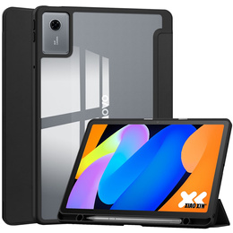 Etui z przezroczystym tyłem i miejscem na rysik do Lenovo Idea Tab 11" 2025 TB336FU TB336ZU, czarne