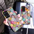 Etui Glass POP TPU do Realme GT 2 5G / GT Neo 2 / GT Neo 3T - Checkered Pattern