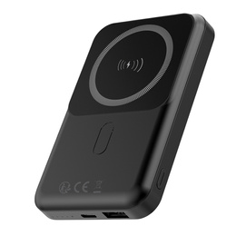 Forever Power Bank Bezprzewodowy MATB-100 PD QC 22.5W 10000 mAh – Czarny Magnetyczny
