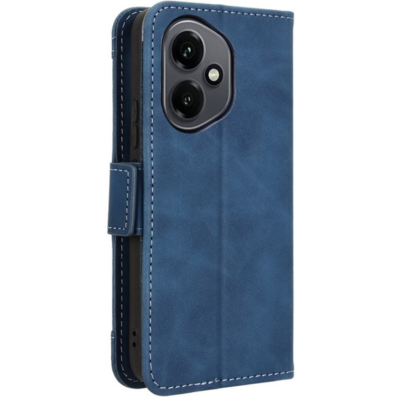 Etui z klapką do Honor 400 5G, Card Slot, granatowe