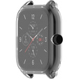 2w1 Etui z osłoną na ekran do Amazfit GTS 4, Przezroczyste