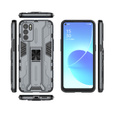 Etui do Oppo Reno6 5G, Military kickstand, szare