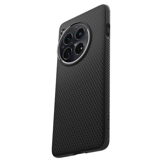 Etui Spigen Liquid Air OnePlus 12 5G czarne – antypoślizgowa powierzchnia i komfort