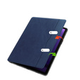 Etui do Samsung Galaxy Tab S10 Lite / S10 FE / S9 FE, Business Card and Pen Slot, niebieskie