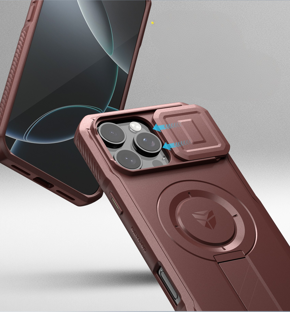 Etui Dexnor do iPhone 16 Pro Max – idealne dopasowanie i dostęp do portów