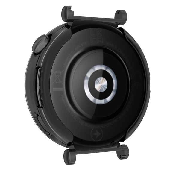 2w1 Etui z Osłoną na ekran do Huawei Watch GT 4 41mm, Czarne