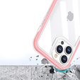 Etui ERBORD do iPhone 13 Pro, Hybrid Frame, Pink