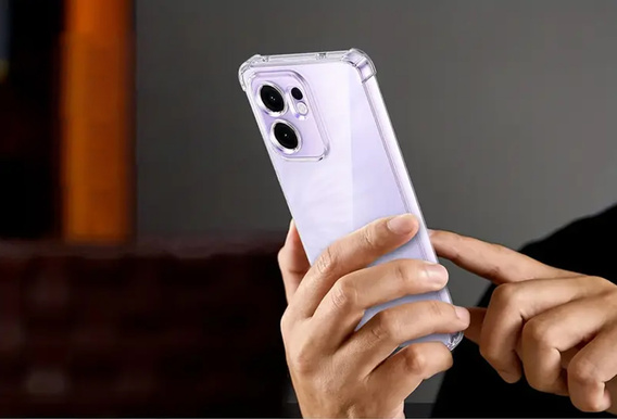 Etui do Oppo Reno 14 F / 14 FS, Dropproof, przezroczyste