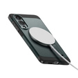 Etui Spigen do Samsung Galaxy S25 Edge, Tough Armor MagSafe, zielone + Szkło Hartowane 9H