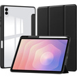 Etui do Samsung Galaxy Tab S11 Ultra, Smartcase Hybrid, z miejscem na rysik, czarne