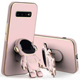 Etui do Samsung Galaxy S10 Plus, Astronaut, różowe rose gold