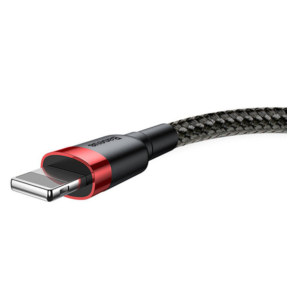 BASEUS Cafule Kabel Lightning 2A 3M, Czarny