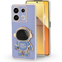 Etui do Xiaomi Redmi Note 13 5G, Astronaut, niebieskie + Szkło Hartowane 9H