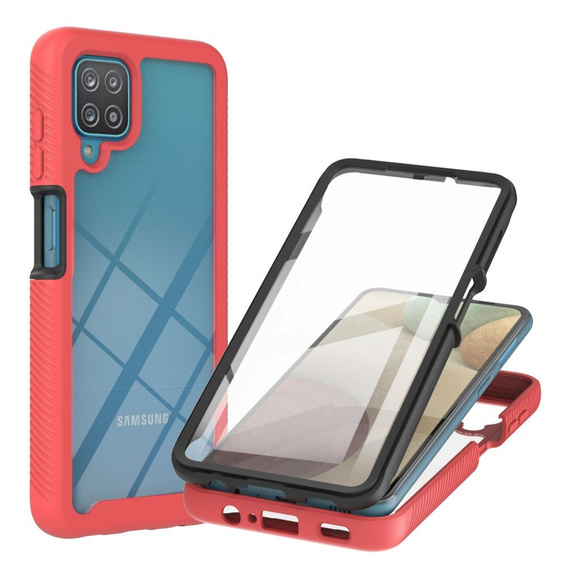 Etui Shockproof do Samsung Galaxy A12 / M12 / A12 2021 - Red