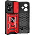 Etui pancerne do Realme GT 7 / 7T, CamShield Slide, czerwone