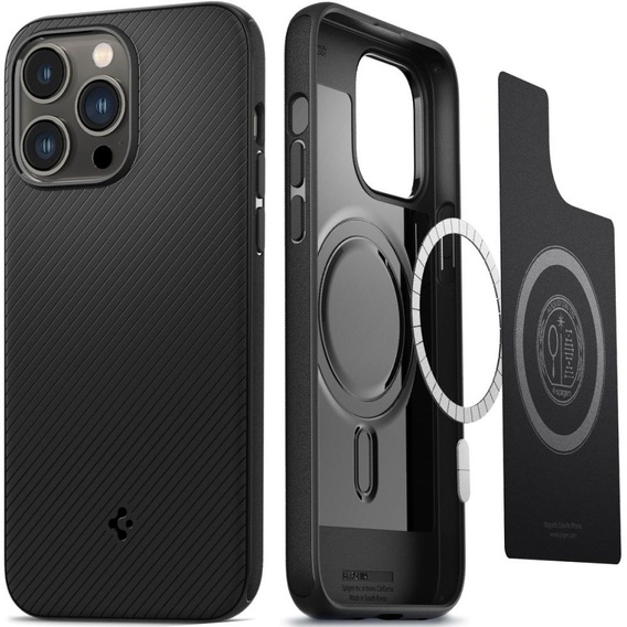 Etui SPIGEN do iPhone 14 Pro Max, Mag Armor, Matte Black