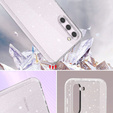 Etui do Samsung Galaxy S23, Glittery Powder, przezroczyste