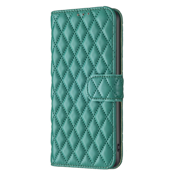 Etui z klapką do Infinix Hot 40i, Wallet, BINFEN COLOR, zielone