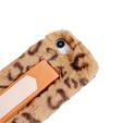 Etui do iPhone 16e, Fluffy Case, z paskiem, pomarańczowe