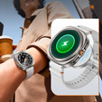 2w1 Etui + Szkło Hartowane do Samsung Galaxy Watch 6 40mm, Tytanowe złoto