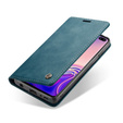 Etui CASEME do Samsung Galaxy S10, Leather Wallet Case, niebieskie