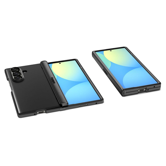 Spigen Slim Armor Pro Mag do Samsung Galaxy Z Fold7, z MagSafe – Czarne
