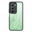 Etui do Xiaomi Redmi 15 5G / 4G, z ochroną aparatu, przezroczyste z czarną ramką