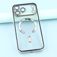Etui do iPhone 17 Pro Max Electro MagSafe – srebrne
