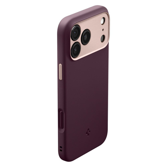 Etui Spigen do iPhone 17 Pro, Nano Pop Mag MagSafe, Burgundy Bean