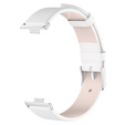 Pasek Skórzany do Huawei Watch Fit 4 / 4 Pro / 3, Biały