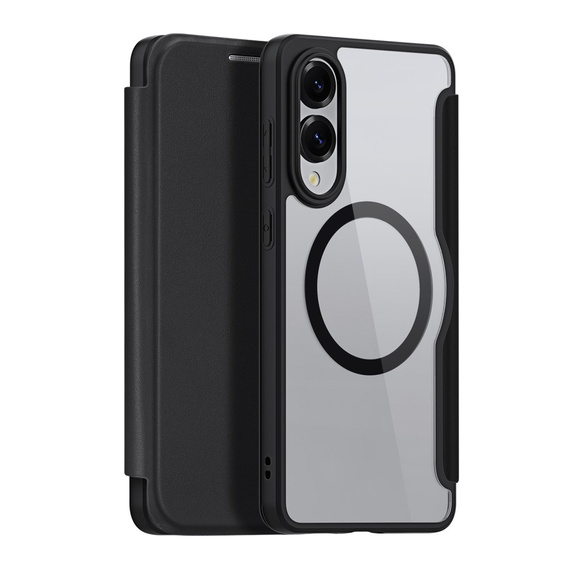 Etui Dux Ducis do Samsung Galaxy S25 Edge, Skin X Pro, MagSafe, czarne