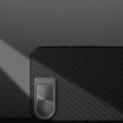 Etui do iPhone 16e, pancerne Nillkin, Carboprof Case, do Magsafe, czarne