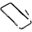 Etui LUPHIE do Nothing Phone 2a / 2a Plus, Armor Bumper, czarne