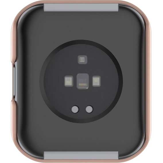 2w1 Etui z wbudowanym szkłem hartowanym do Realme Watch 2 Pro - Różowy