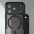 Etui pancerne do iPhone 17 Pro Max, do MagSafe, czarne