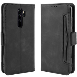 Etui z klapką do Xiaomi Redmi Note 8 Pro, Card Slot, czarne