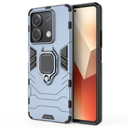 Etui do Xiaomi Redmi Note 13 5G, Kickstand Ring, niebieskie