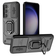 Etui KickStand Camera Lens do Samsung Galaxy S24, czarne