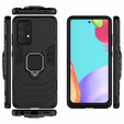 Etui do Samsung Galaxy A72 5G / A72 LTE, Kickstand Ring, czarne