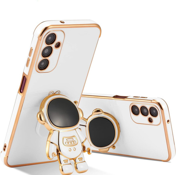 Etui do Samsung Galaxy M15 5G, Astronaut, białe