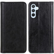 Etui do Samsung Galaxy M34, Wallet Litchi Leather, czarne