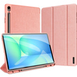 Etui Dux Ducis Domo Series do Samsung Galaxy Tab S10 FE+ Plus – różowe