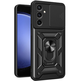 Etui pancerne do Samsung Galaxy S23 FE, CamShield Slide, czarne