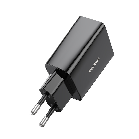 Baseus ładowarka sieciowa Speed Mini PD 20 W, 1× USB-C, czarna