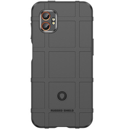 Wytrzymałe etui TPU do Samsung Galaxy XCover 7 Pro – teksturowana ochrona - czarne