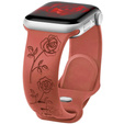 Pasek Silikonowy do Apple Watch 1/2/3/4/5/6/7/8/9/SE/ULTRA/ULTRA 2 42/44/45/49MM, Rose, Czerwony