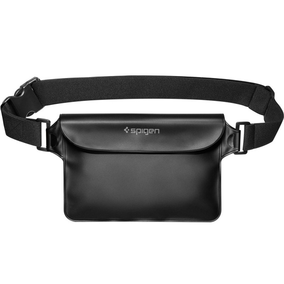 SPIGEN A620 Uniwersalna Wodoodporna Saszetka Waist Bag + Etui wodoodporne, Black